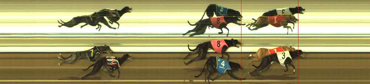 Race result finish photo
